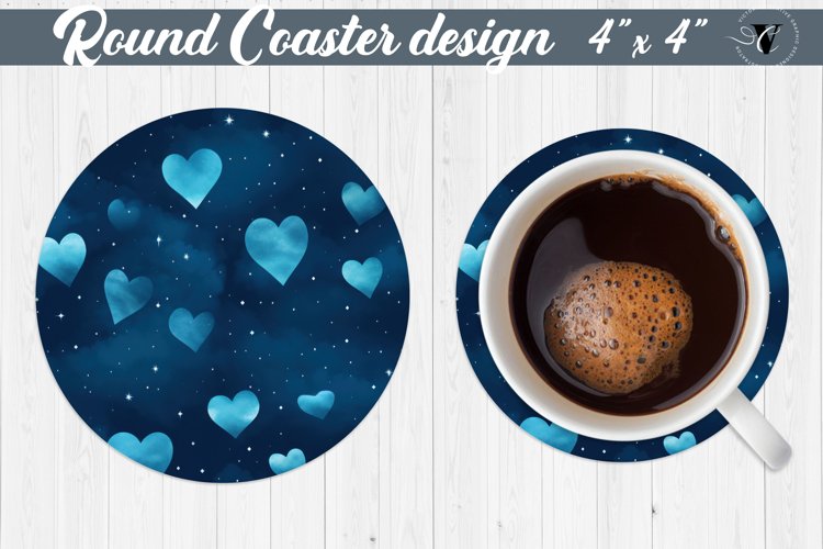 Blue Heart Clipart Image 5