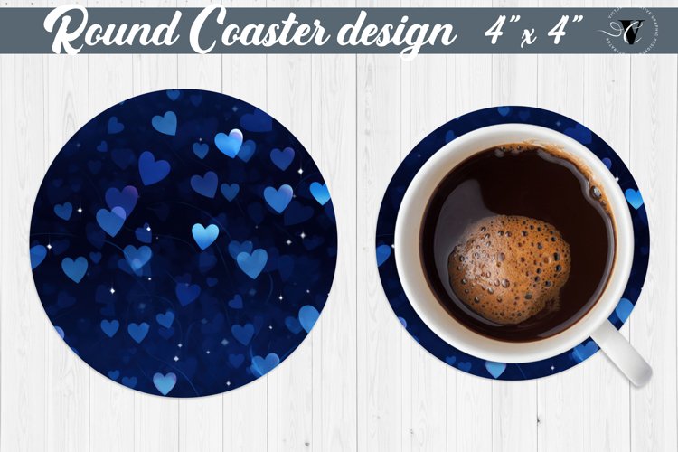 Blue Heart Clipart Image 4