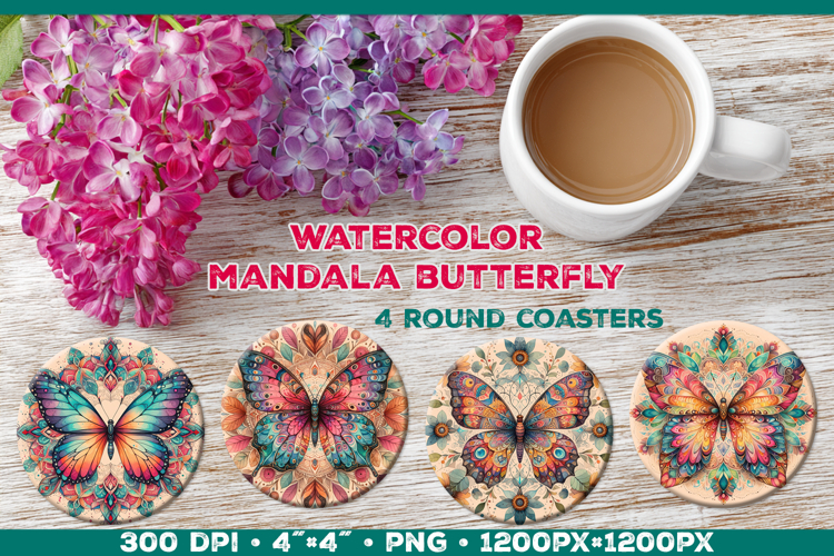 Watercolor Butterfly Clipart Image 7