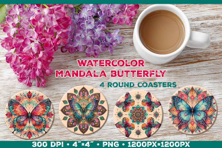 Watercolor Butterfly Clipart Image 6