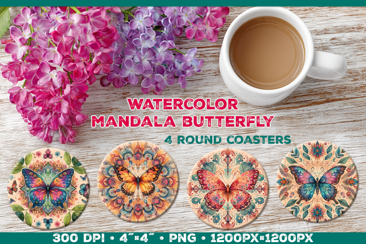 Watercolor Butterfly Clipart Image 5