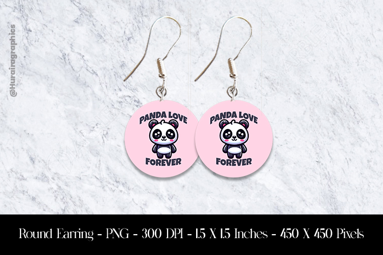 Cute Panda Clipart Image 10