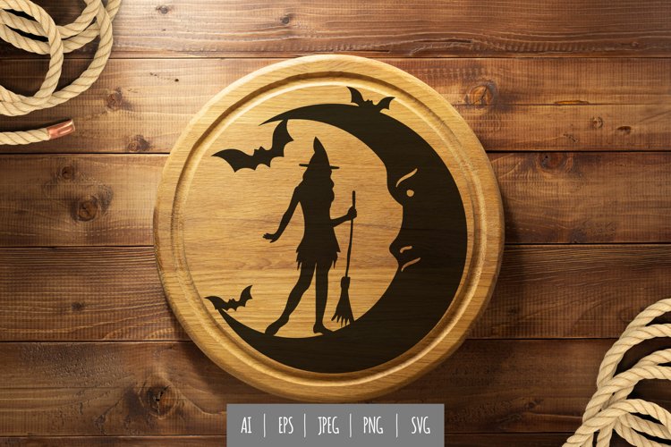 Witch Silhouette Image 7