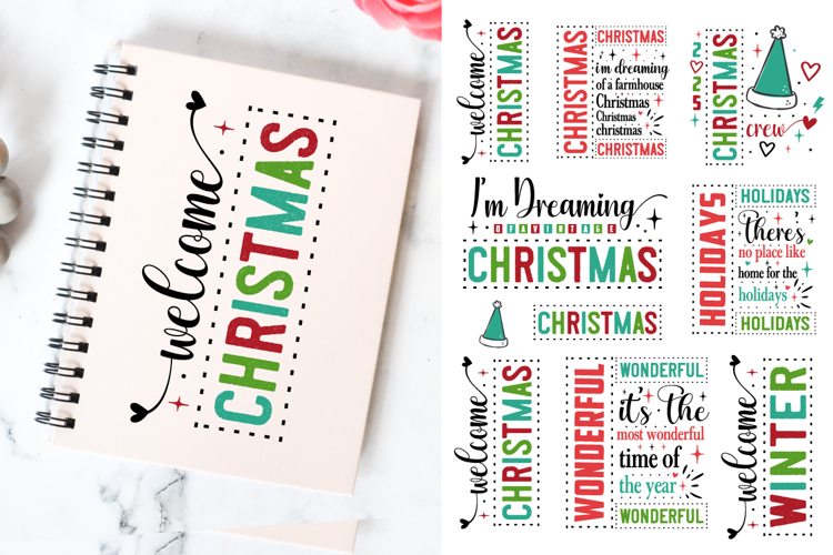 Funny Christmas SVG PNGeps ai dxf Designs , Family Christmas