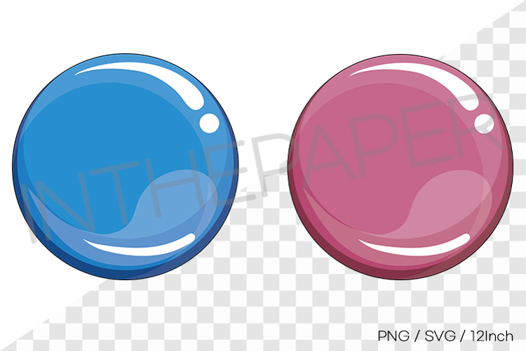 Round and transparent water droplet PNG SVG clipart marine example image 1