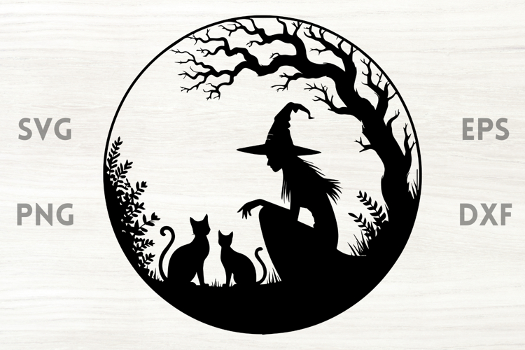 Witch Silhouette Image 20