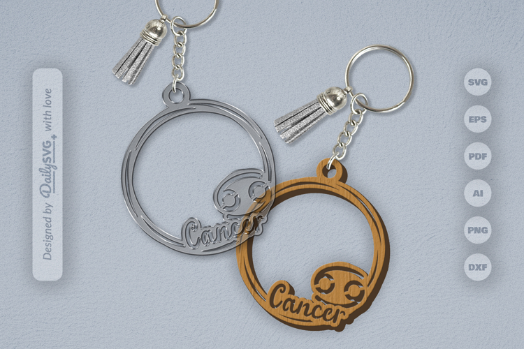 Round Keychain Svg Image 10