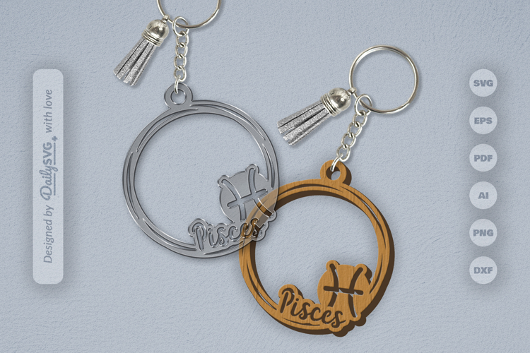 Round Keychain Svg Image 5