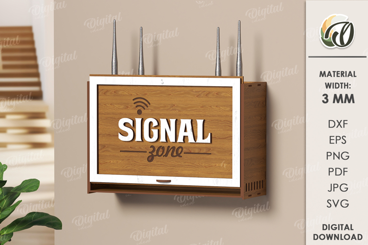 Router Storage Box Laser Cut. Storage Box SVG