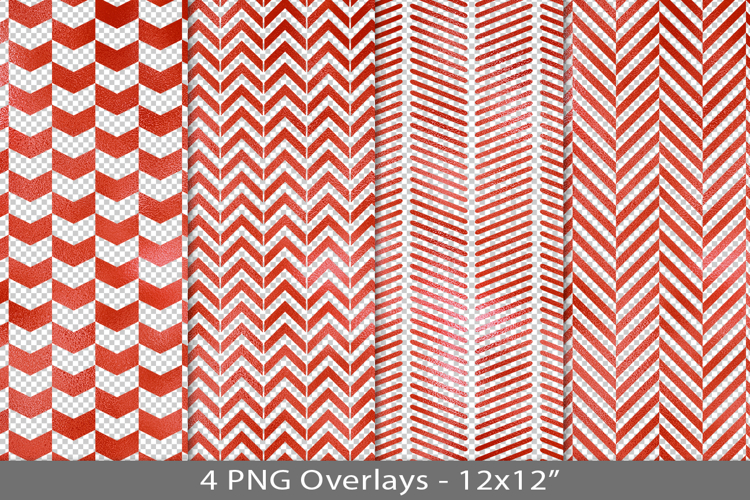 Red foil seamless pattern overlay, PNG
