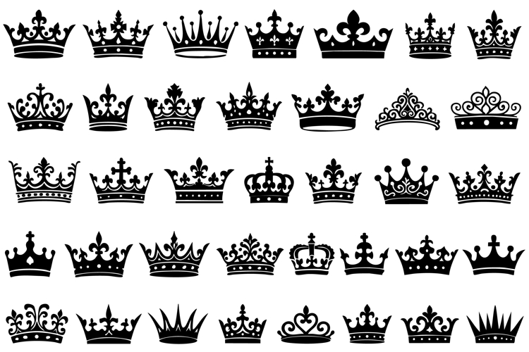 Queen crown vector
