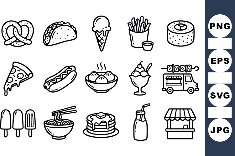 Black And White Icon Image 23