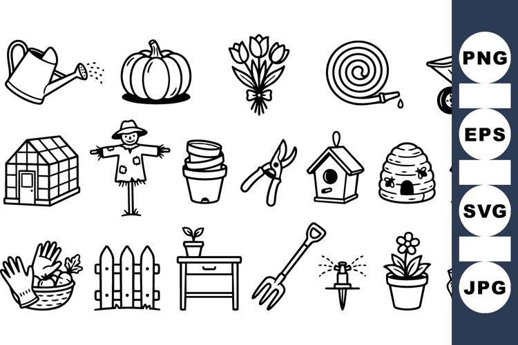 Garden Tools Clipart Image 3