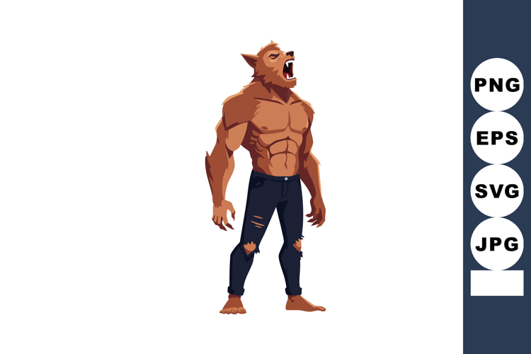 Werewolf Clipart Image 15