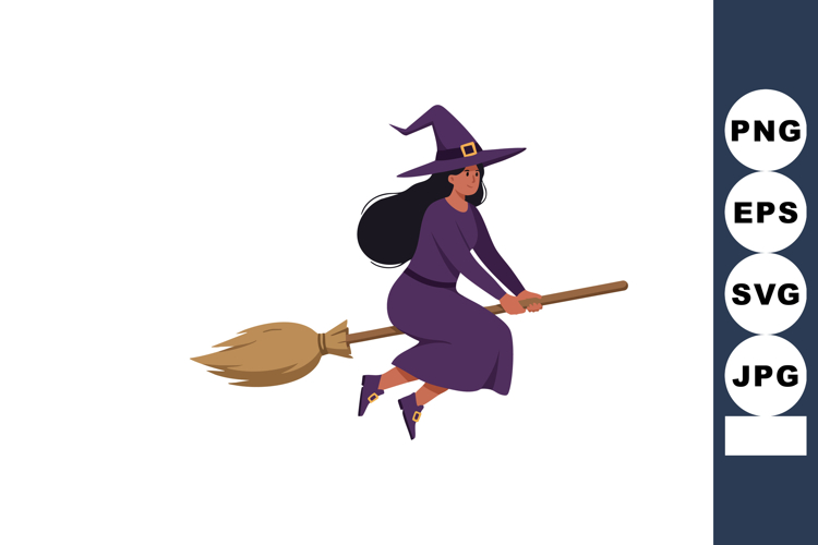 Witch Broom Clipart Image 22