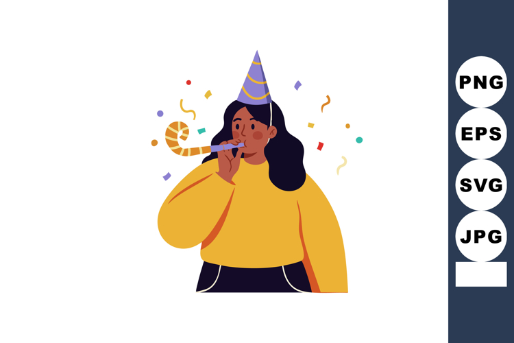 Birthday Party Clipart Image 4