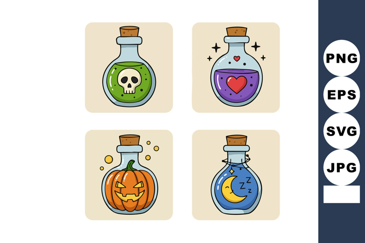Potion Bottle Clipart Image 22