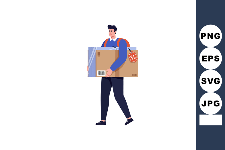 Cardboard Box Clipart Image 17