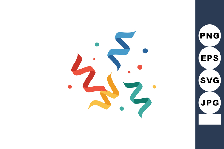 Confetti Vector Image 8