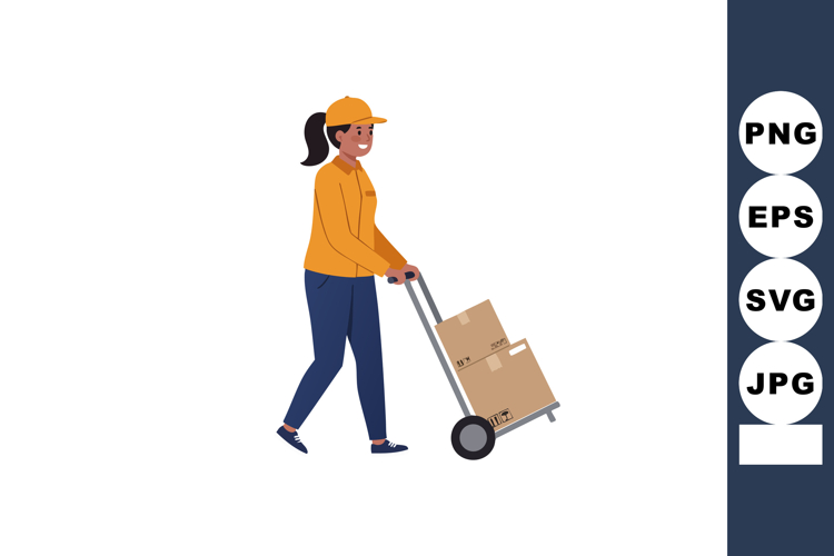 Cardboard Box Clipart Image 6