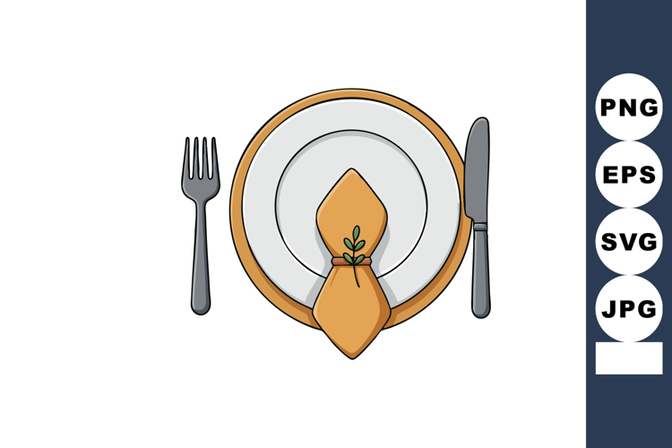 Plate Clipart