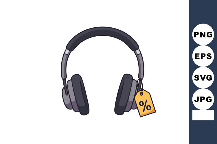 Headset Clipart Image 17