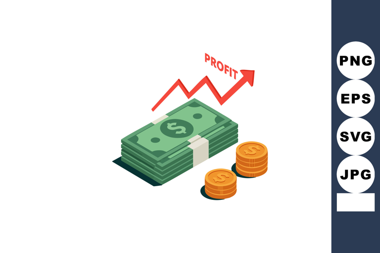 Coins Clipart Image 4