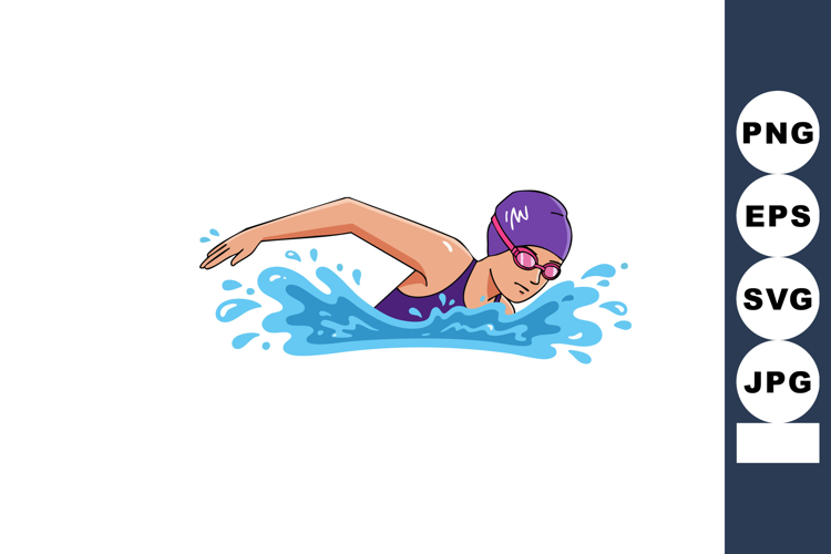 Swimmer Clipart Image 10