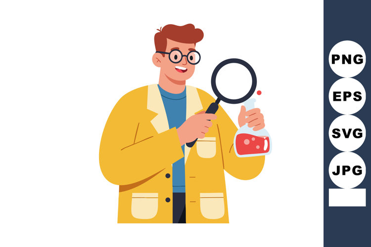 Magnifying Glass Clipart Image 3