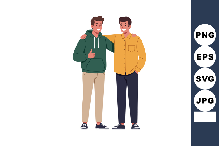 Friends Clipart Image 3