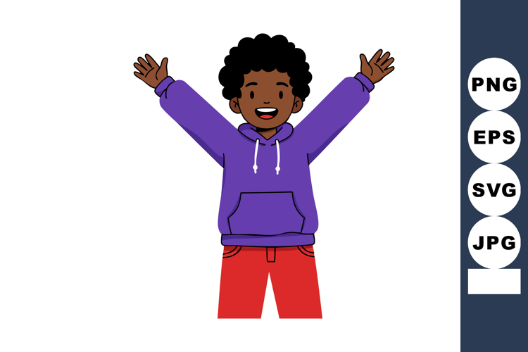 Afro Clipart Image 6
