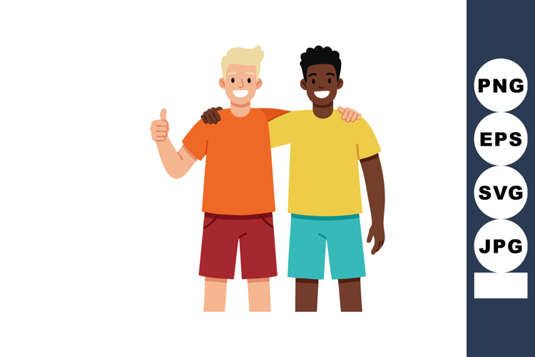 Friends Clipart Image 2