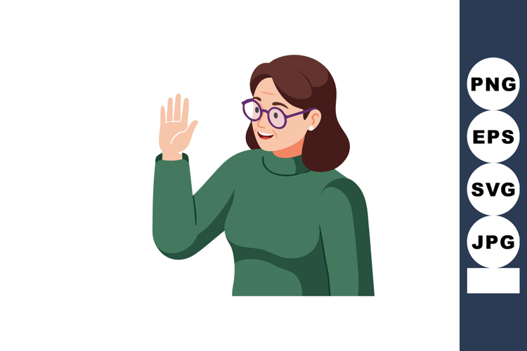Greeting Clipart Image 8