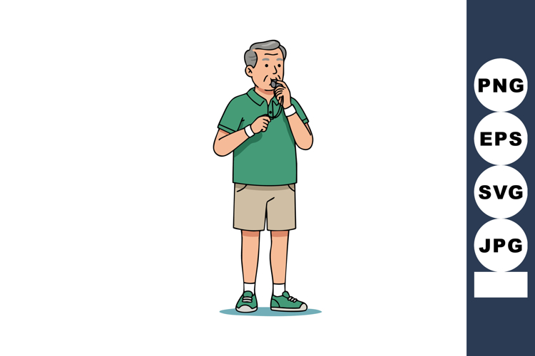 Coach Clipart Image 12