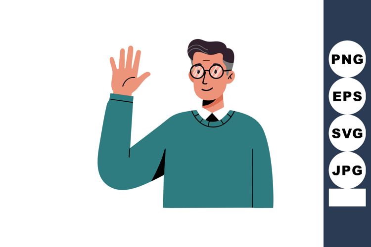 Greeting Clipart Image 6
