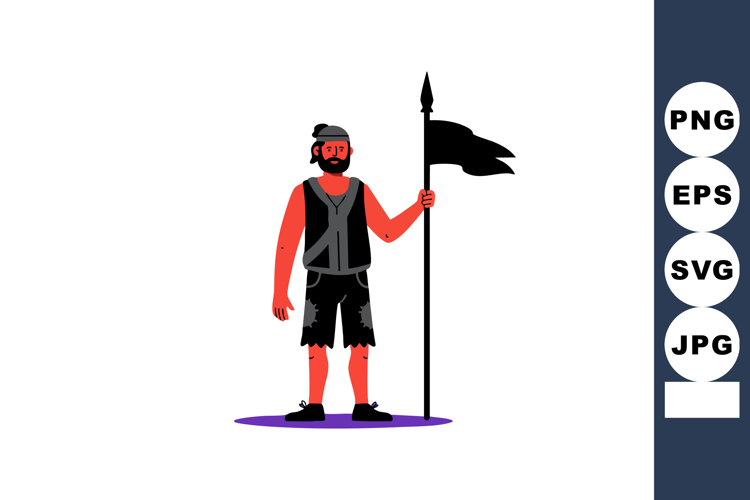 Flag Clipart Image 24