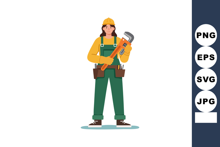 Wrench Clipart Image 4