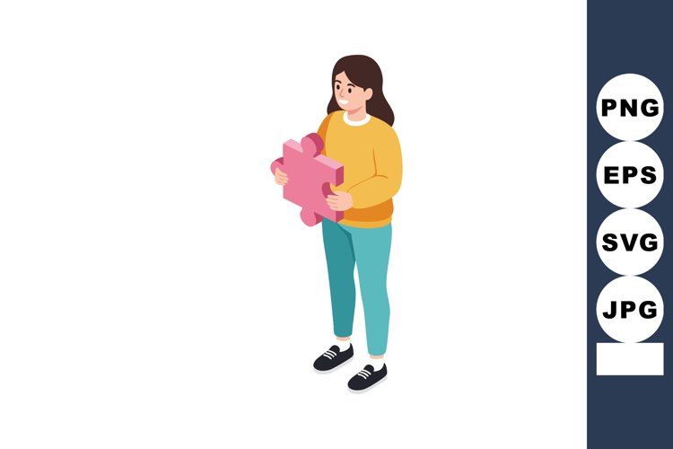 Puzzle Piece Vector Image 23