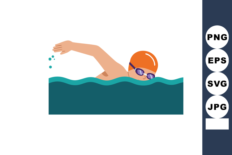 Swimmer Clipart