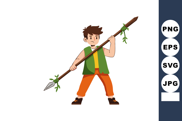 Spear Clipart Image 2