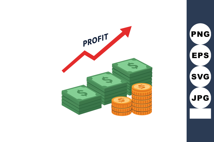 Coins Clipart Image 6