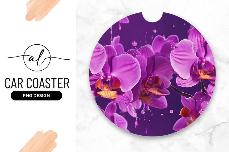 Orchid Clipart Image 24