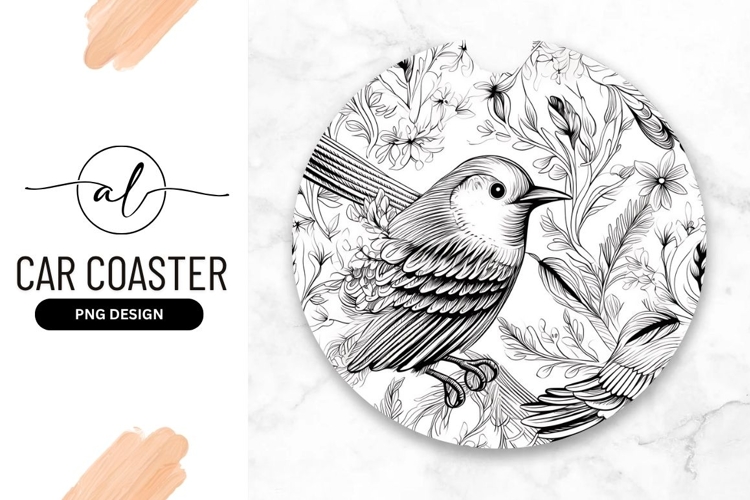 Black And White Bird Clipart Image 18