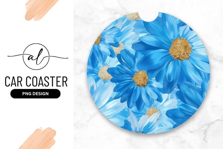 Blue Flowers Clipart Image 13