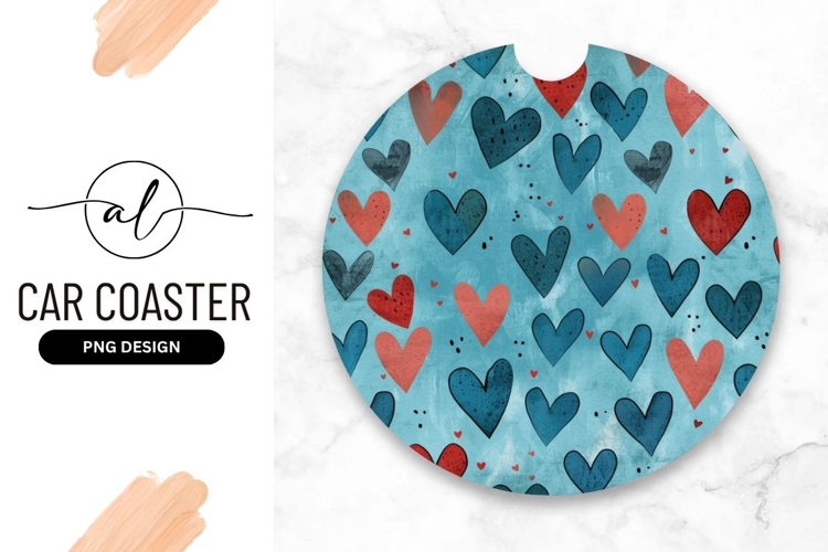 Blue Heart Clipart Image 10