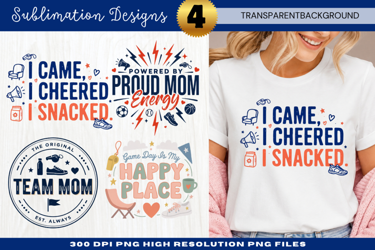 Proud Sports Mom Sublimation PNG proud mom png, sports mom