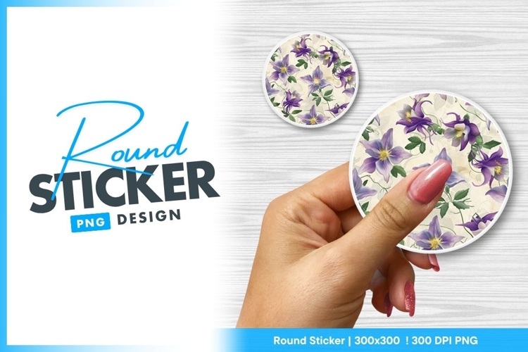 Purple Flower Clipart Image 24
