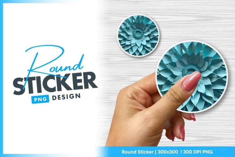 Flower Sticker Png Image 18