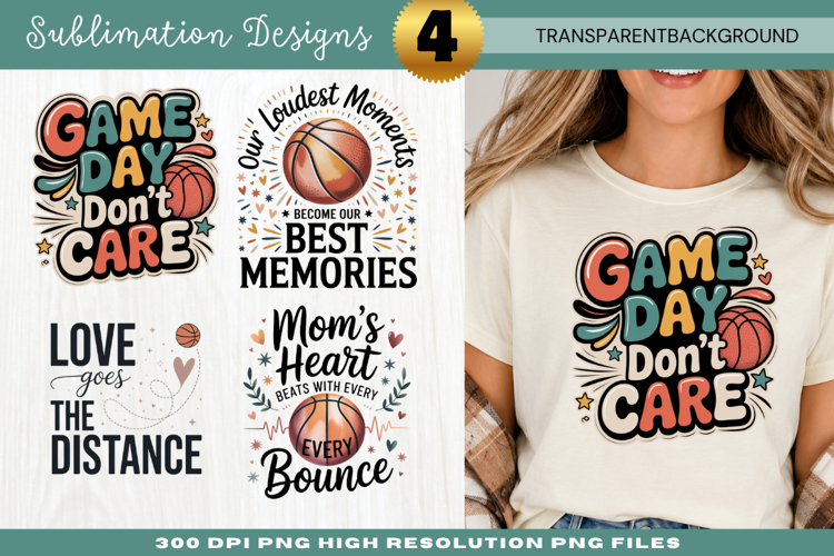 game day don't care, basketball mom png, sports mom png