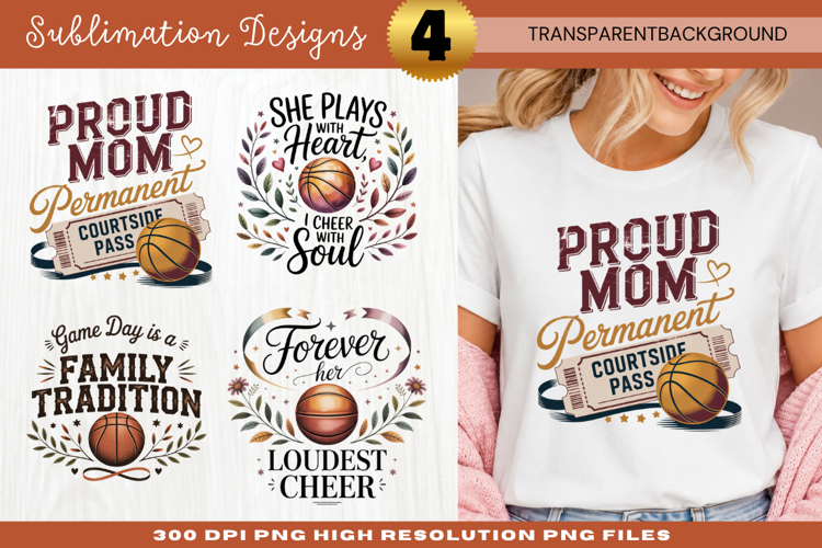 proud mom game day pass, basketball mom png, sports mom png